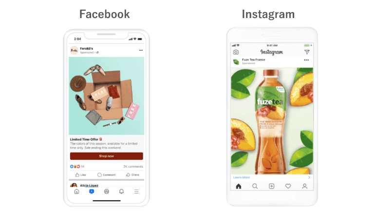 フィード(Facebook・Instagram)